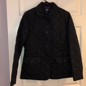 Black Barn Quilted GAP Coat